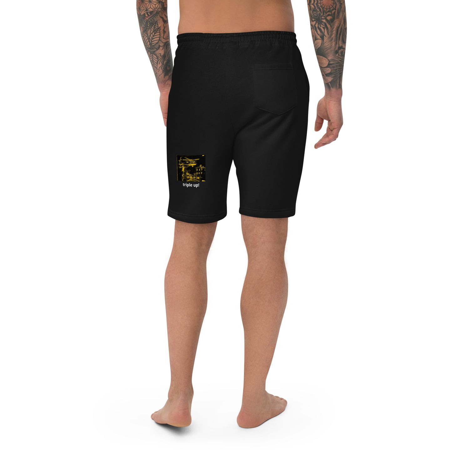 Men's fleece shorts