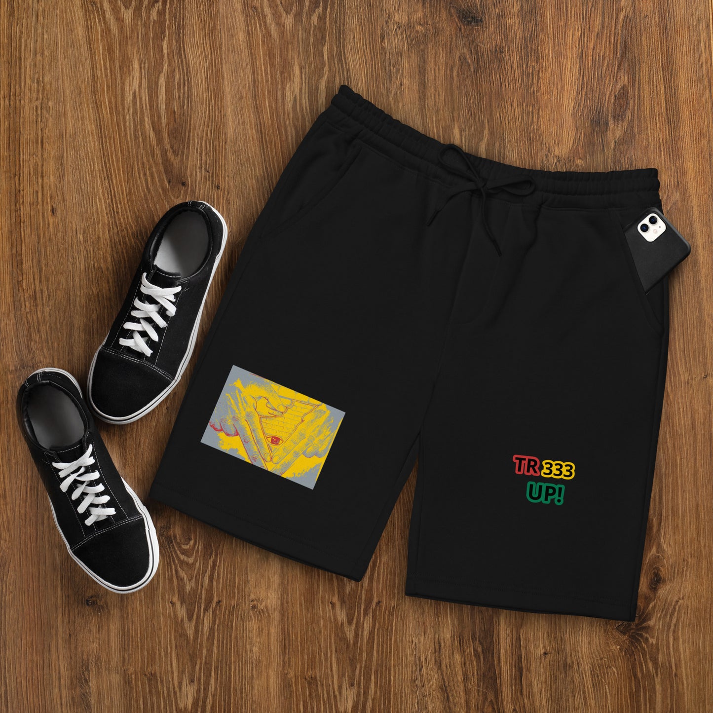 Men's fleece shorts