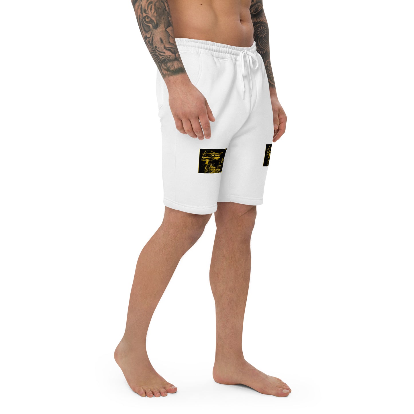 Men's fleece shorts