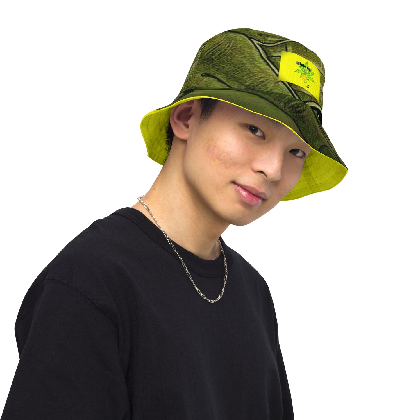 Reversible bucket hat