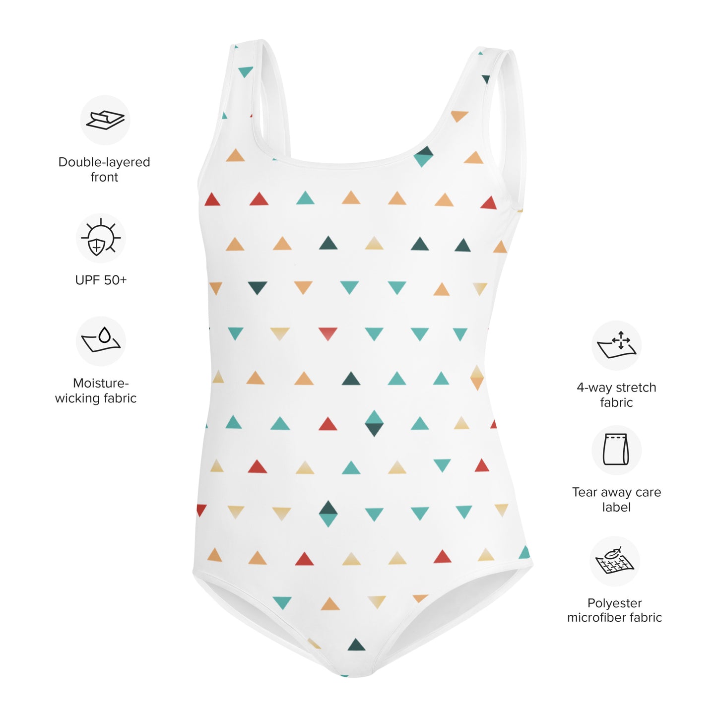 All-Over Print Youth Swimsuit