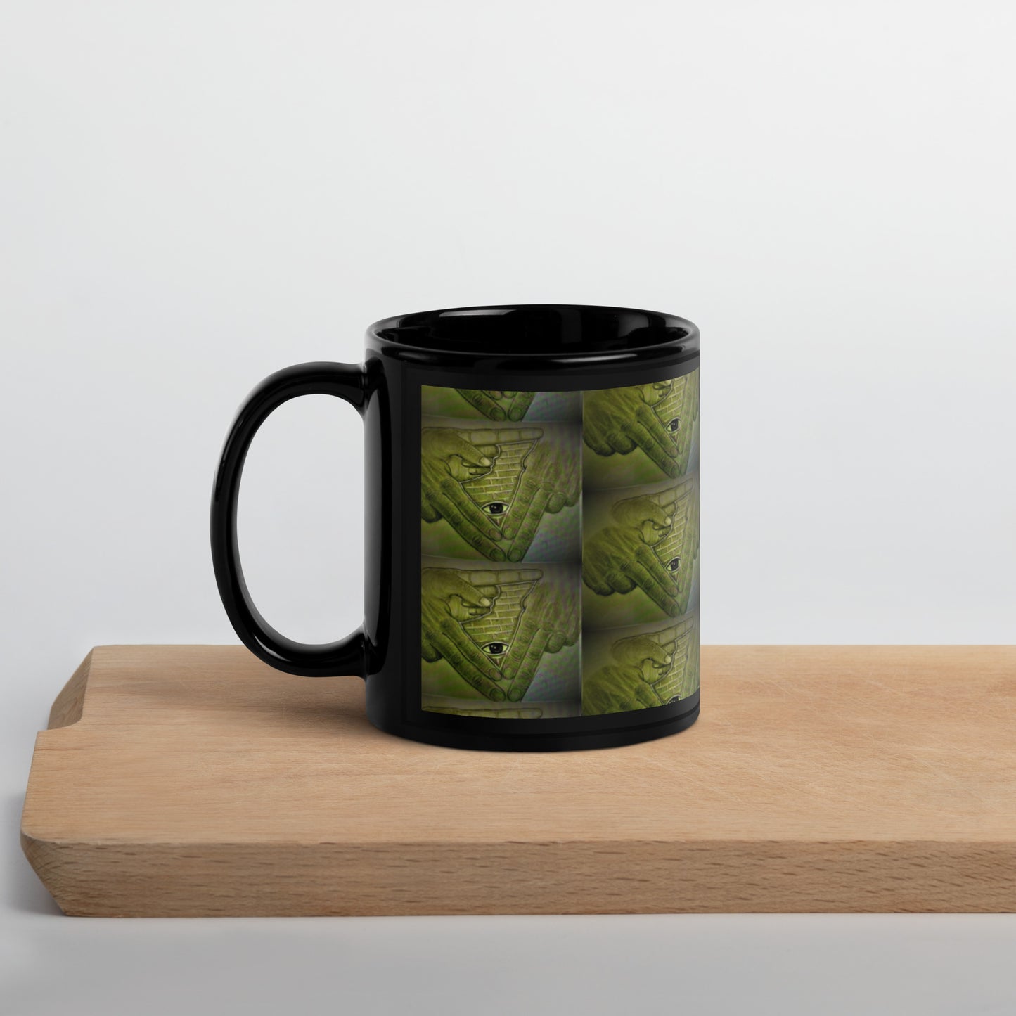 Black Glossy Mug