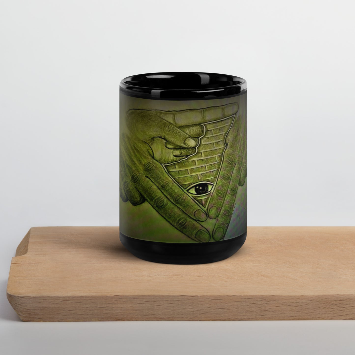 Black Glossy Mug