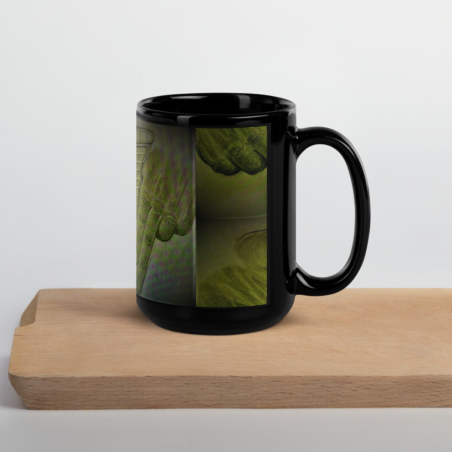 Black Glossy Mug