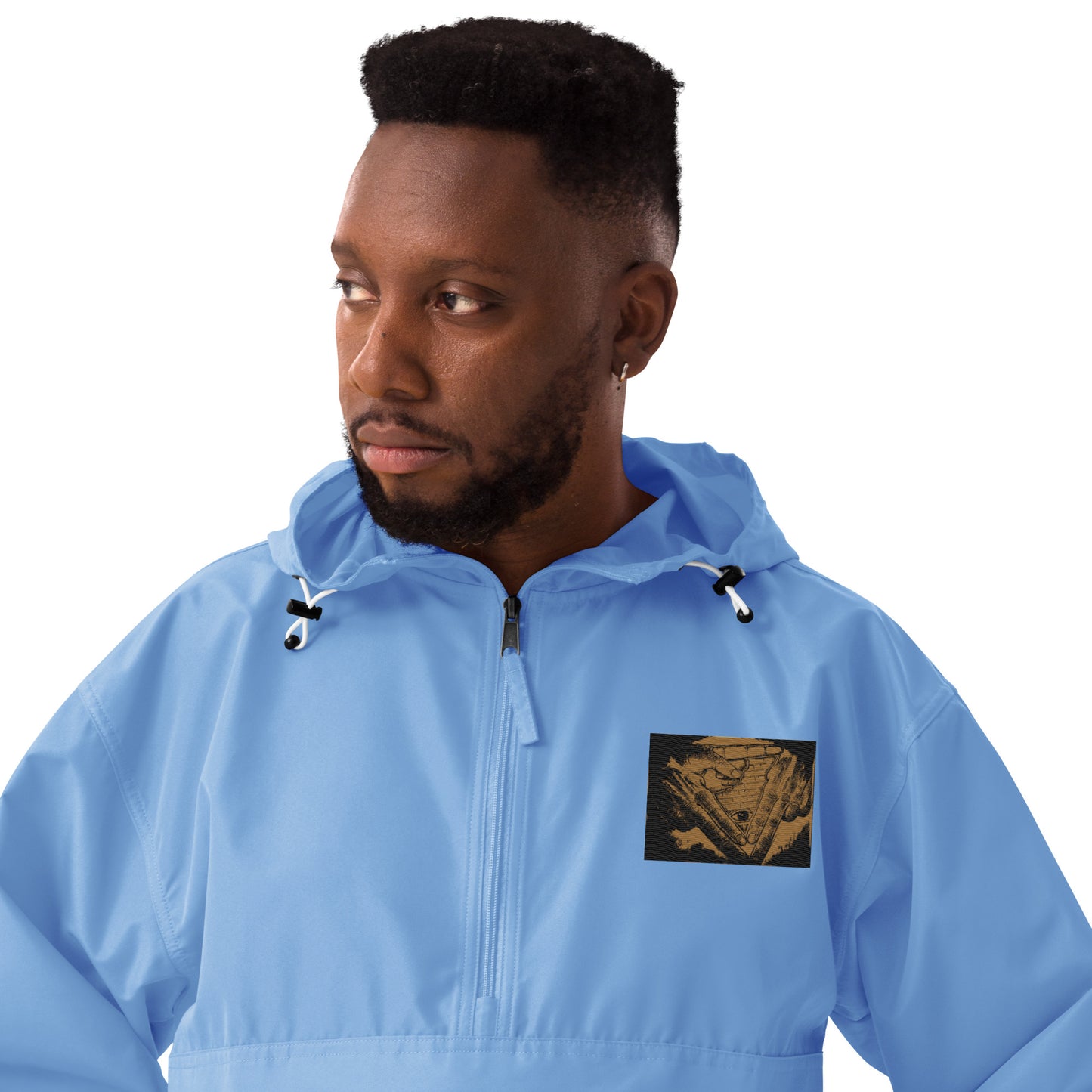 Embroidered Champion Packable Jacket