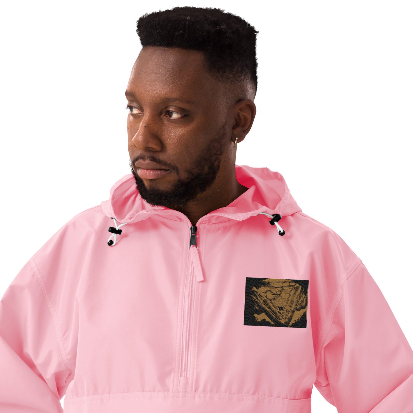 Embroidered Champion Packable Jacket