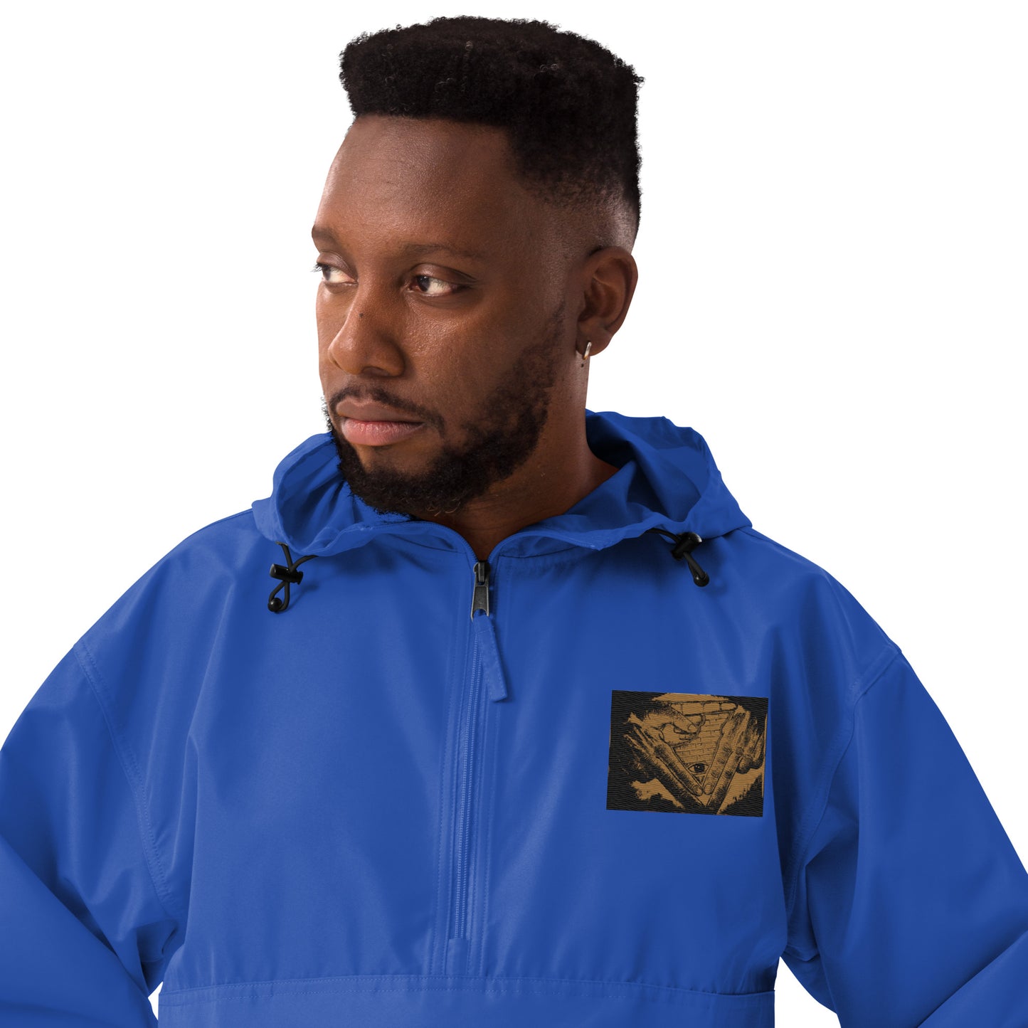 Embroidered Champion Packable Jacket