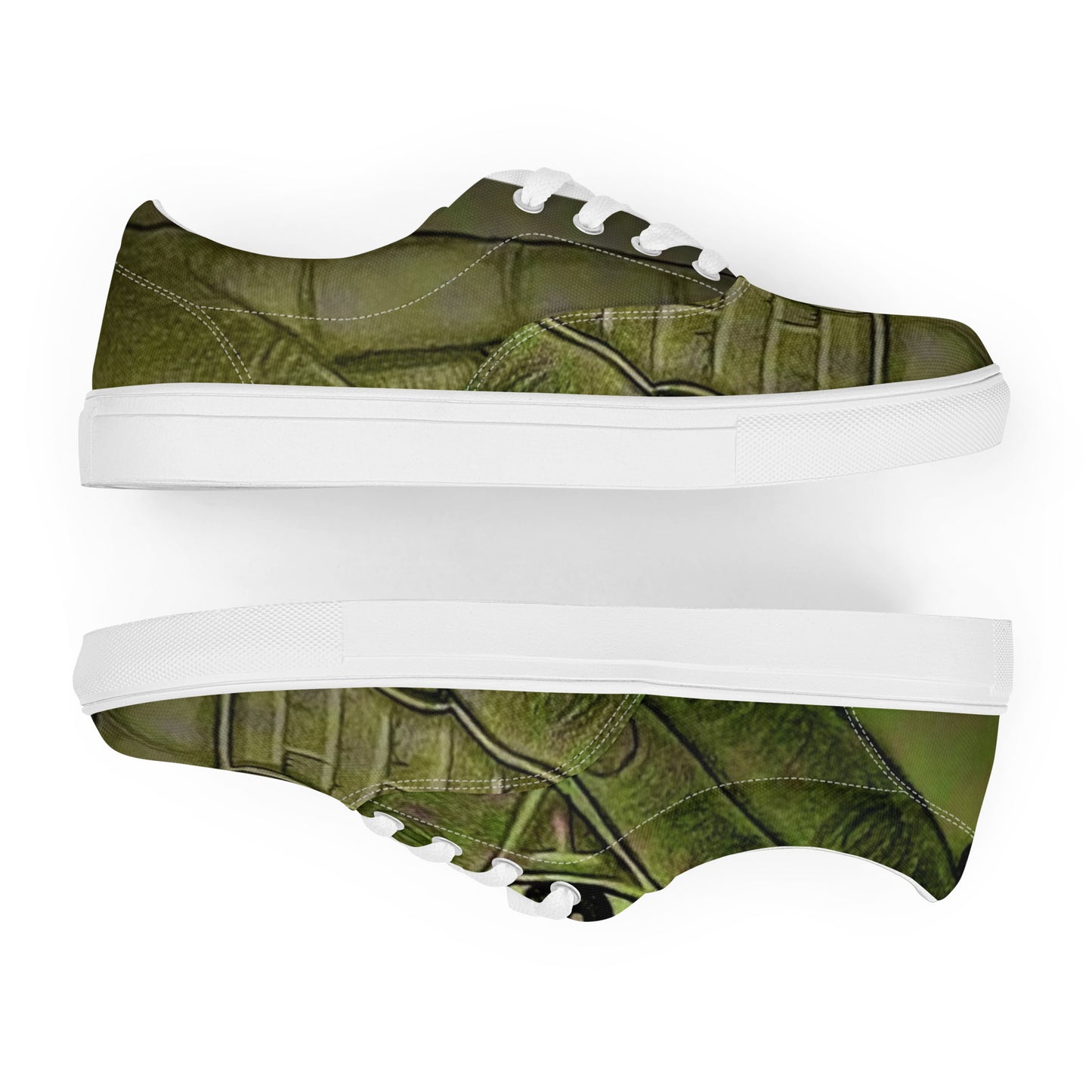 Men’s lace-up canvas shoes