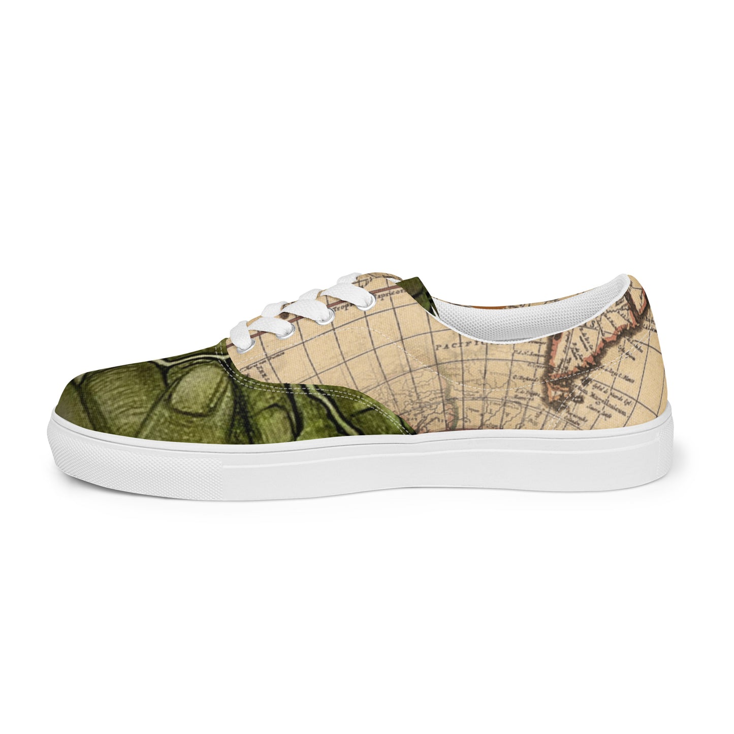 Men’s lace-up canvas shoes