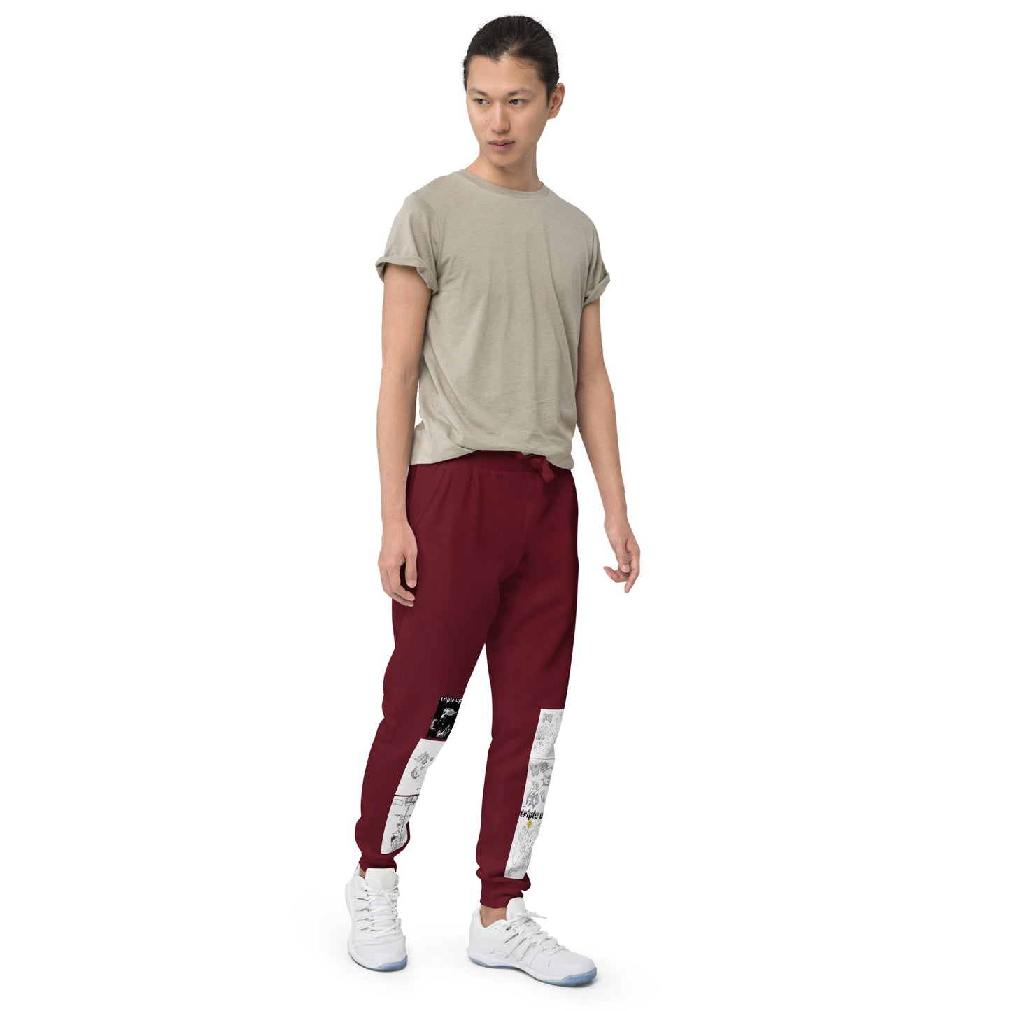 Unisex fleece sweatpants