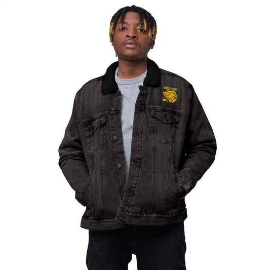 Unisex denim sherpa jacket